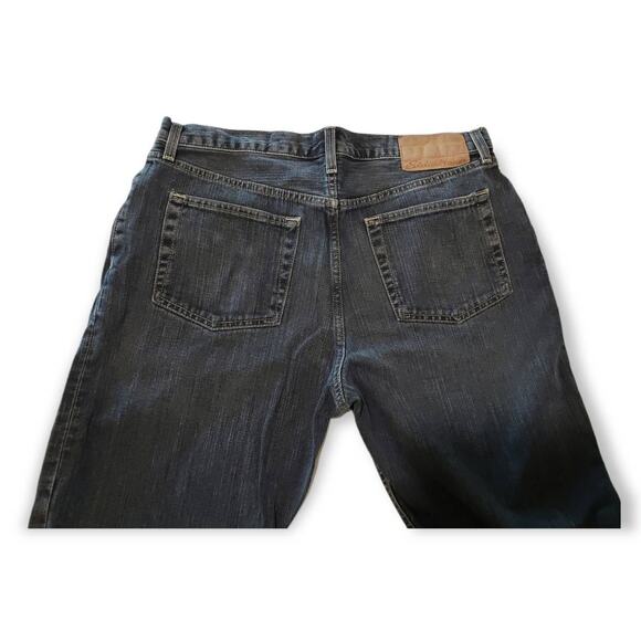 Eddie Bauer Specially Dyed Denim Blue Jeans Mens 34x30 - Picture 4 of 7